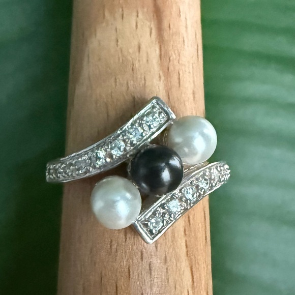 925 Pearl Ring - Picture 7 of 9